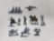 Lead Figures - Military, Native American, Buffalo, Ship, etc.