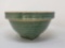 Green Pottery Mixing Bowl