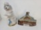 2 Beam Whiskey Bottles - Ponderosa Ranch, Nevada & Penny the Poodle Trophy. NO SHIPPING, P/U ONLY