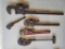 Five Wrenches including Rigid and Rye Tool