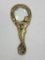 Brass Art Nouveau Style Magnifier