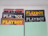 5 Playboy Magazines - 1977 Jan through May