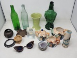 Goggles, Pottery and Glass