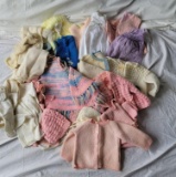 Vintage Baby Clothing- Knitted, Crocheted, etc.