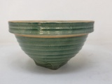Green Pottery Mixing Bowl