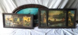 Three Native American Framed Prints. NO SHIPPING, PICK UP ONLY