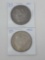 Morgan Dollars- 1880 XF, 1881 VS