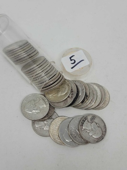 $10 Silver Quarters 90%
