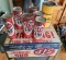 6 Cans of STP Gas Treatment with Original Box and Napa Balkamp Tire Talc