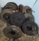Early Ford Brake Drums & Backing Plates, Some 39 & Up, Some Earlier (Approx. 12)