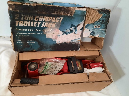 2-Ton Trolley Jack, New in Box
