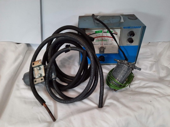 2 12-Volt AirTec Electric Fuel Pumps and an Exhaust Analyzer