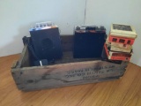 8-Track Tape Player (Solid State Gibbs) and Lot