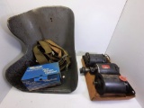 Early Ford Starter, 2 Generators, Master Cylinder, Early Racing Seat and Seat Belts
