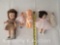 5 Small Dolls, Including Celluloid, Effanbee Brownie Doll, Etc.