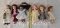 6 Various Ginny Dolls