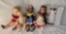 7 Dolls of Various Shapes and Condition, Including Cloth, Vinyl, Etc.