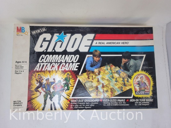 G.I. JOE Commando Attack Game by Milton Bradley