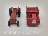 Matchbox Series 4 Tractor and Muir-Hill Dumper #14B, Series 2, Lesney