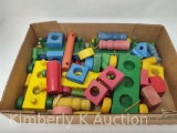 Wooden Pull Toys and Accessory Parts, etc.
