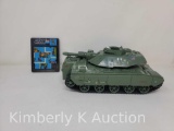G.I. Joe Puzzle and Plastic Army Tank