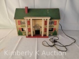 Pressed Board Electrified Doll House