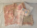 Doll Blankets- Some Crocheted