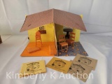 The Sunshine Family House, Some Furniture and 4 Booklets