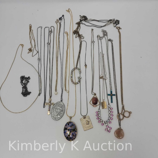 Gold-Filled and Costume Necklaces