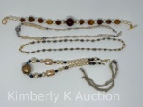 Lot of Beaded and Woven Necklaces