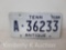 Tennessee Antique License Plate