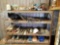 Contents of 4 Shelves- Tools, Car Parts, Wipers, Etc.