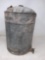 Galvanized Kerosene Can with Spout, Approx. 4-Gallon