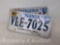 Matched Pair of Virignia License Plates