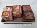 Early Shell and Arco Oil Filters with Original Boxes