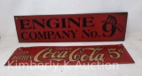 2 Reproduction Signs, Approx, 4.5