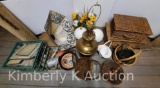 Baskets, Shades, Water Can, Box of Slate (Ready for Decoration), 29