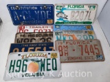 Variety of Non-Pennsylvania License Plates