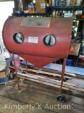 Barrel Blaster Sand Blasting Cabinet, 35