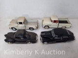 4 Model Cars & Trucks- 1955 Chevy Step Side, 1955 Chevy Truck, 1940 Ford and 1948 Chevy