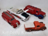 4 Toy Models Incl. 1957 Buick, 1994 Humble, Case Lubricants by ERTL and Trustworthy Liberty Classics