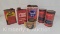 Vintage Advertising Tins-Carb Master, Krome Kreme, Gunk S-C, Shur Wonder-Wash, Colco Plumbers Putty