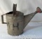 Vintage Galvanized Watering Can with Sprinkler