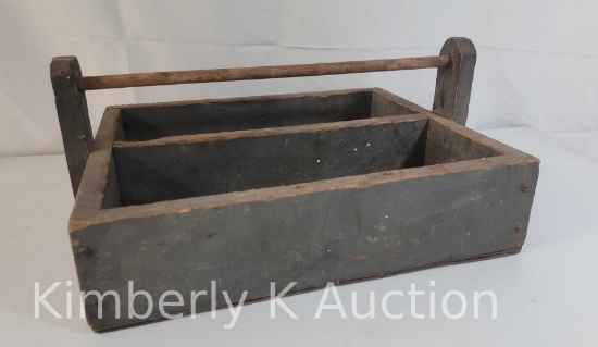 Early Wood Tool Carrier, Utility Caddy