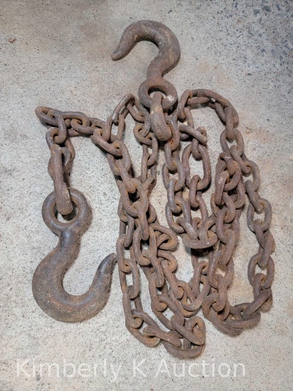 11 foot Chain & Hooks