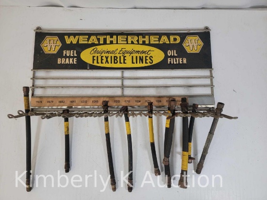 Vintage Weatherhead Flexible Lines Display with Stock