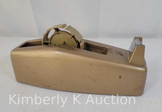 Vintage Industrial Oversized Heavy Duty Scotch C-23 Weighted Tape Dispenser