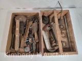 Wooden Tool Caddy and Tools