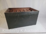 Dark Green Butter Box with Removable Wood Divided Inserts