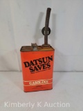 Datsun Saves Gasoline Can
